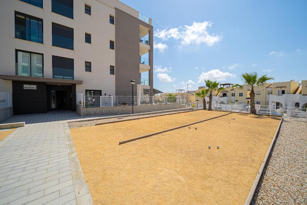 Budova, kde se apartmán nachází