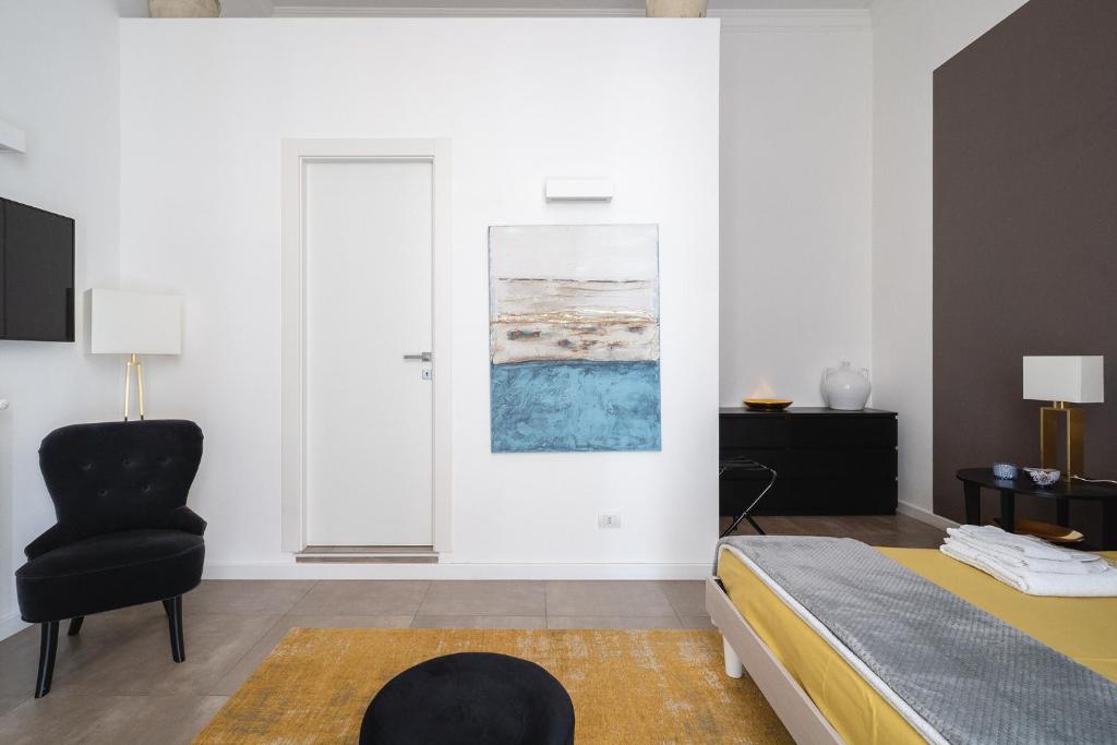Telewizja i/lub zestaw kina domowego w obiekcie Fourooms - Bari Sparano