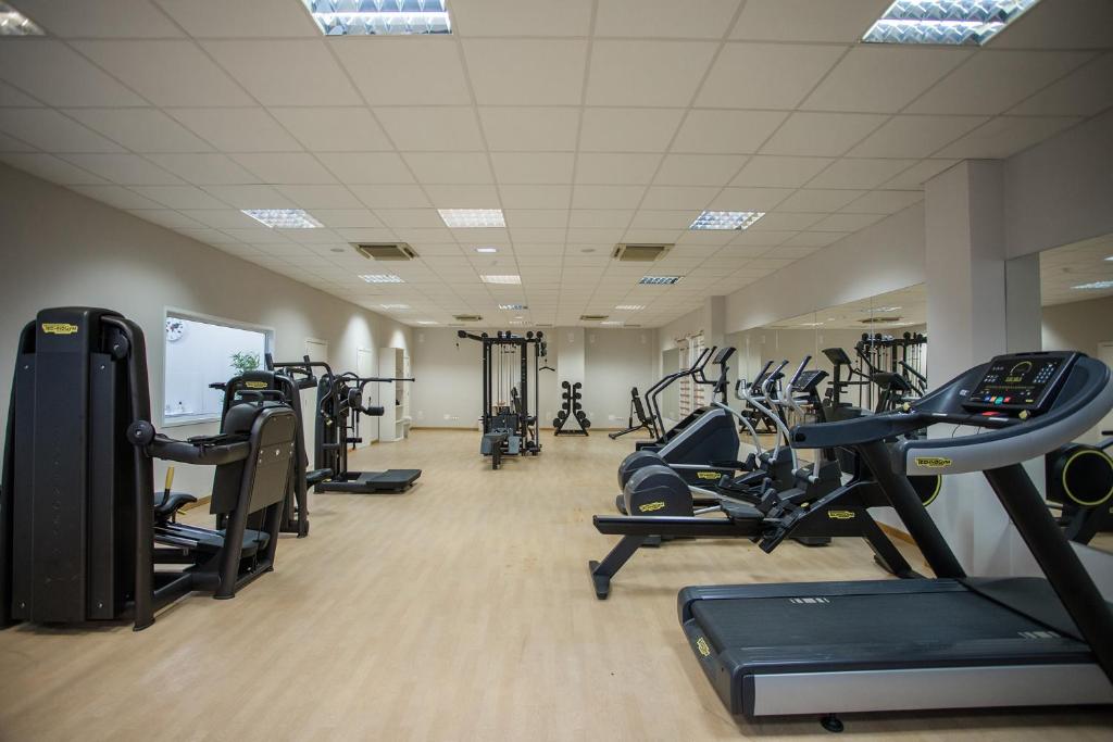 Fitness centrum a/nebo fitness zařízení v ubytování Caybeach Meloneras