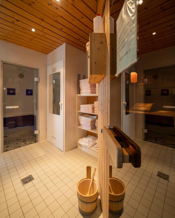Koupelna v ubytování Hotel Tischlbergerhof