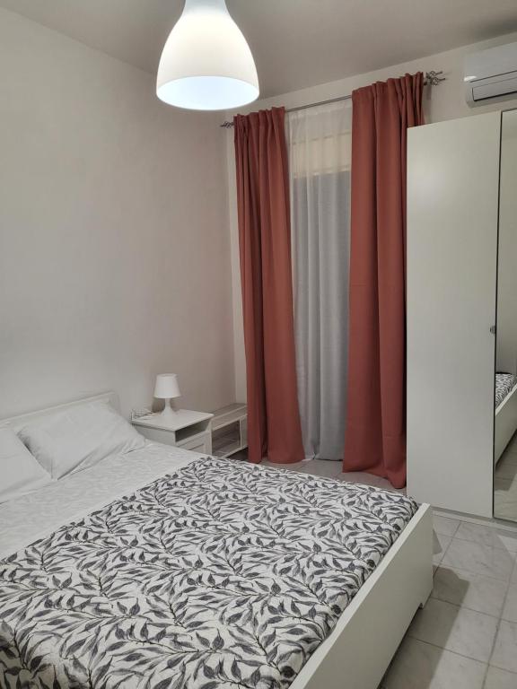 A bed or beds in a room at Sicula home