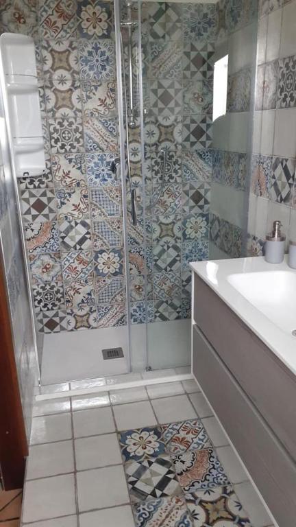 A bathroom at Villa Grisì