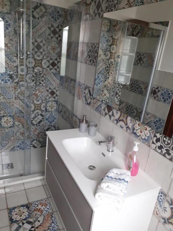A bathroom at Villa Grisì