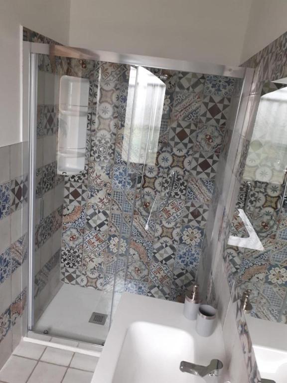 A bathroom at Villa Grisì
