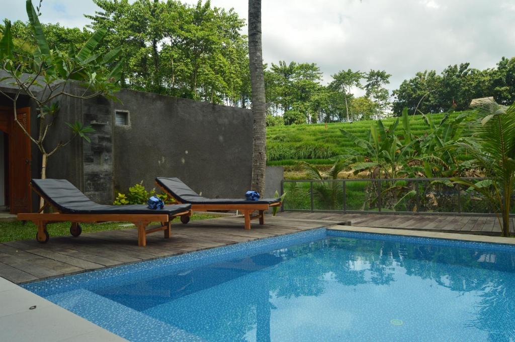 Bazén v ubytování Serenity Private Villa Mas Ubud nebo v jeho okolí