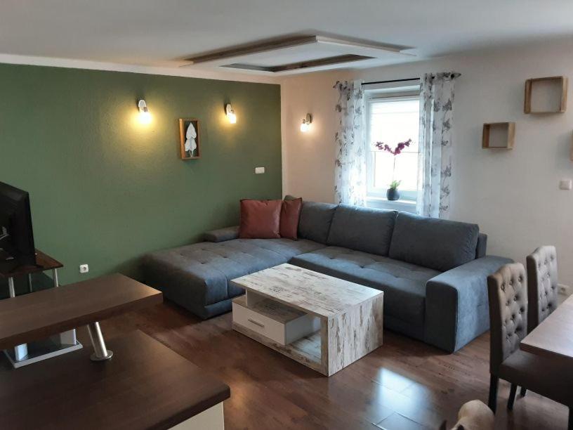 Posezení v ubytování Haus am Soleweg