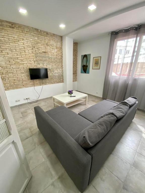 Et tv og/eller underholdning på Ruzafa Vibes Apartments