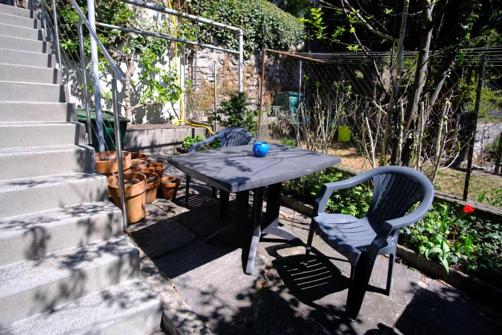 Jardí fora de Chez Muna & Lucien