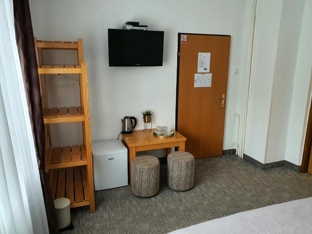 TV a/nebo společenská místnost v ubytování Guesthouse Kovačević