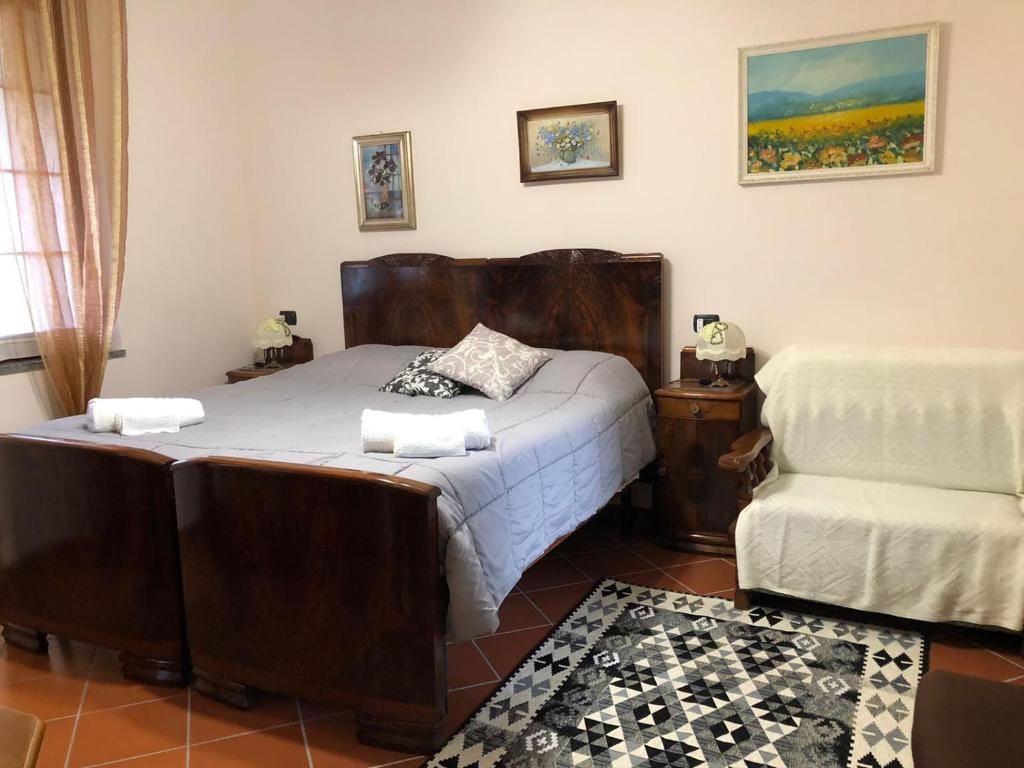 Posteľ alebo postele v izbe v ubytovaní Villa Aurora