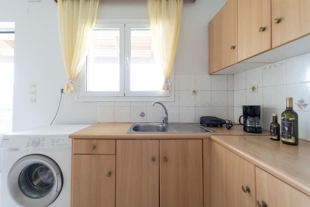 Kuchyň nebo kuchyňský kout v ubytování SPIROS HOME