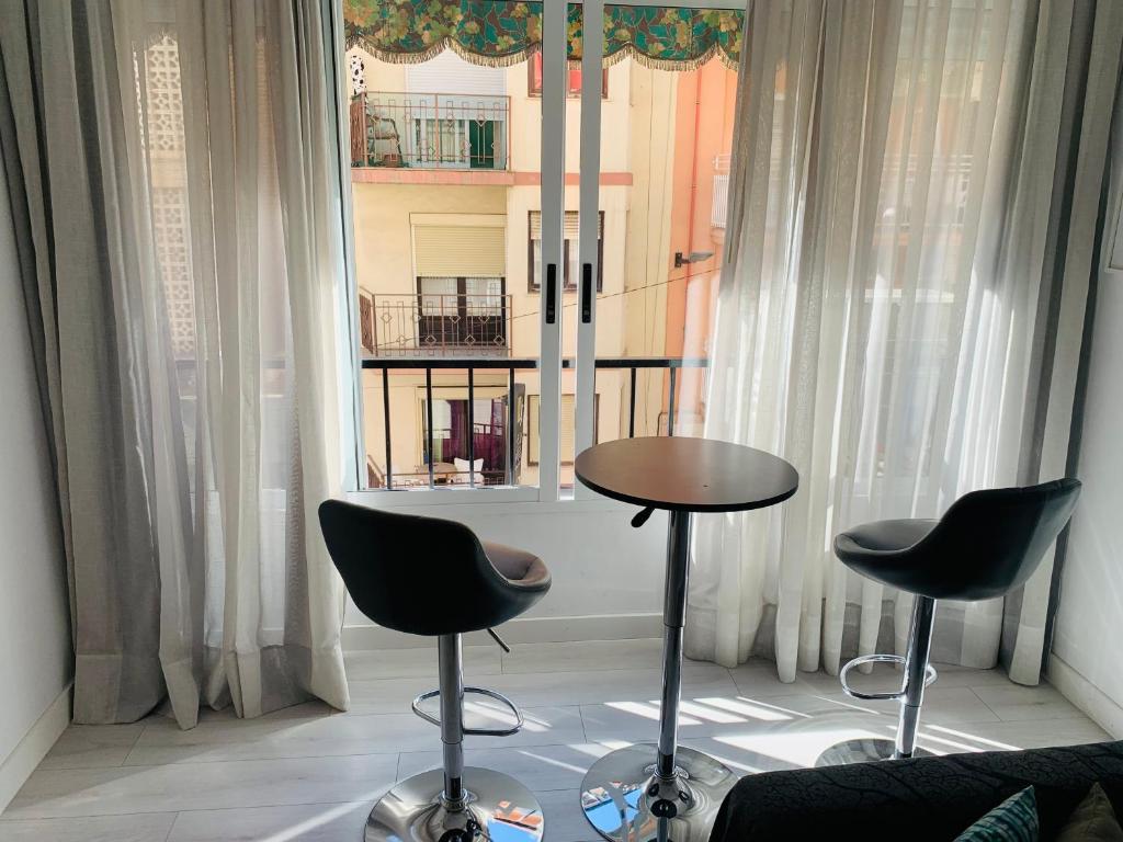 Posezení v ubytování Casa Centro Benidorm