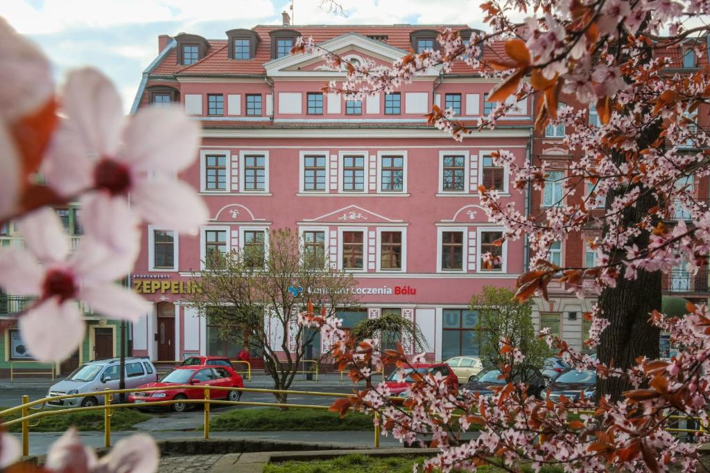 Budova, kde se bed and breakfast nachází