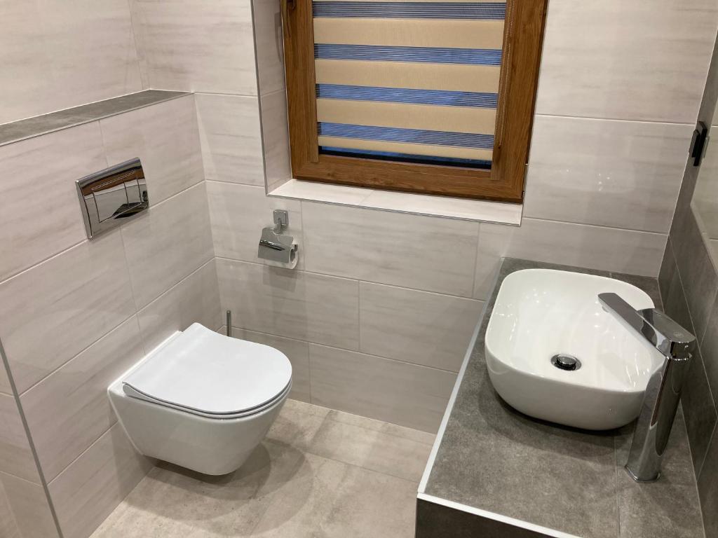 Łazienka w obiekcie Rezydencja pod Cergową Wellness & SPA