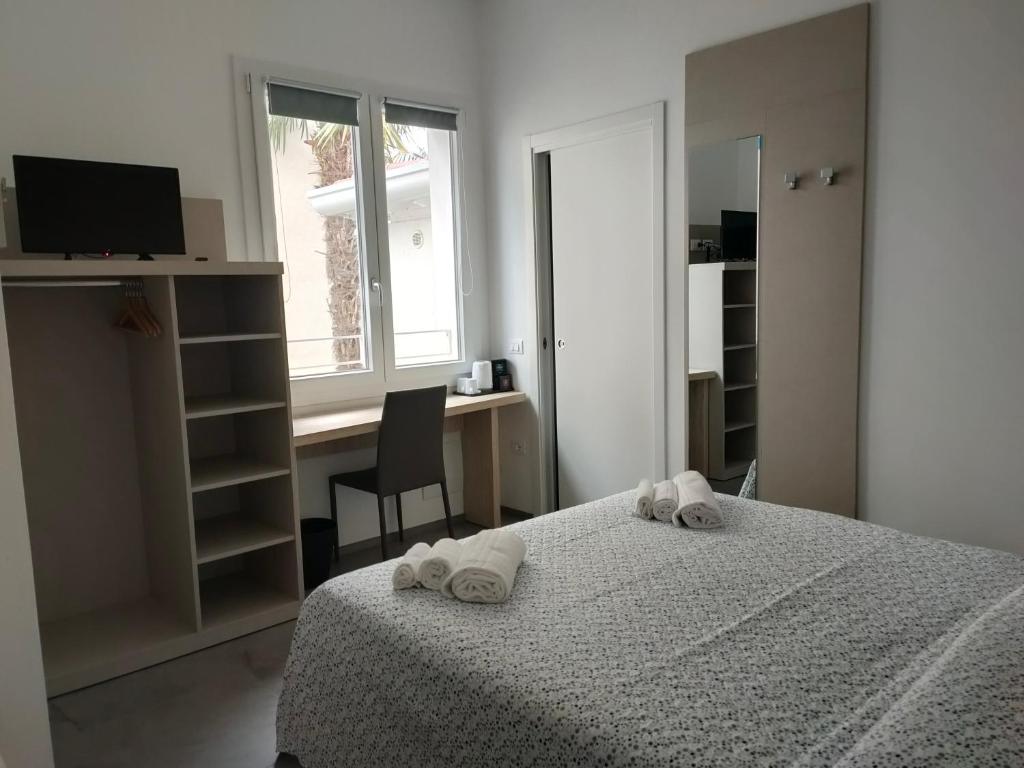 Posteľ alebo postele v izbe v ubytovaní APFEL AR holiday-home