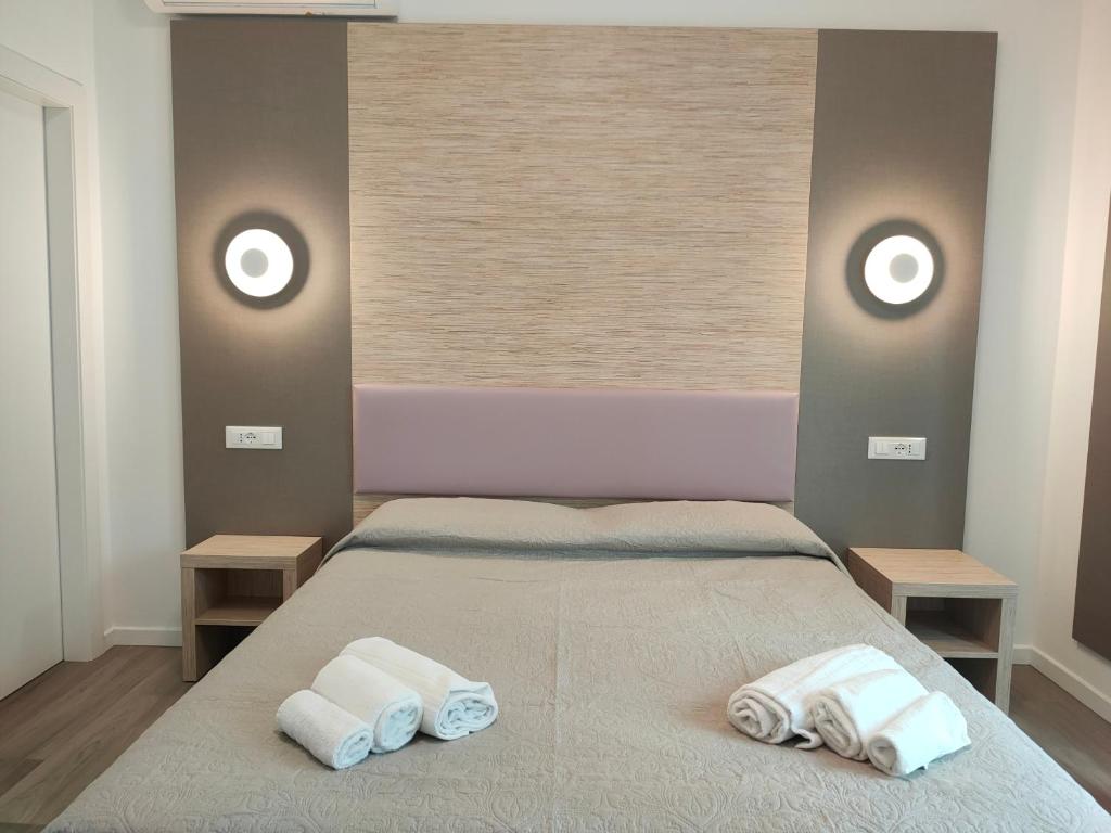 Posteľ alebo postele v izbe v ubytovaní APFEL AR holiday-home