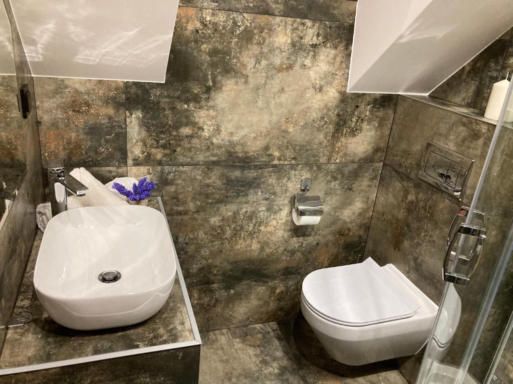 Łazienka w obiekcie Rezydencja pod Cergową Wellness & SPA