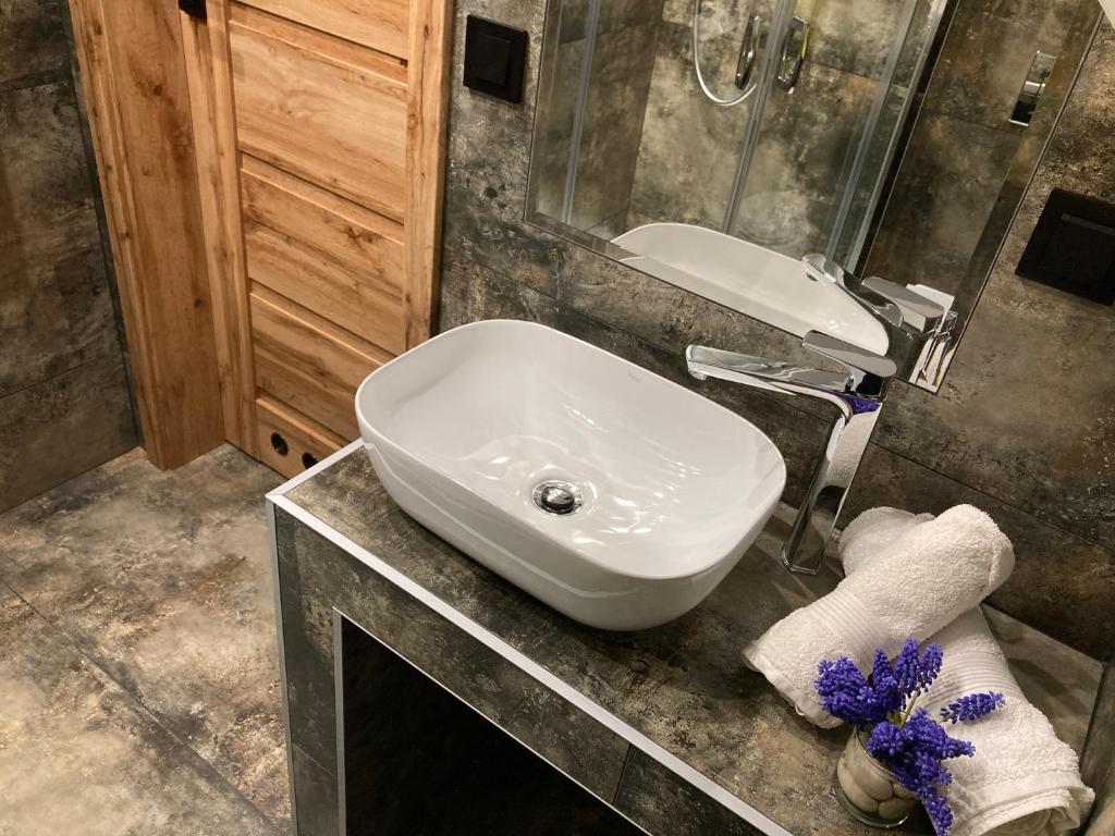 Łazienka w obiekcie Rezydencja pod Cergową Wellness & SPA