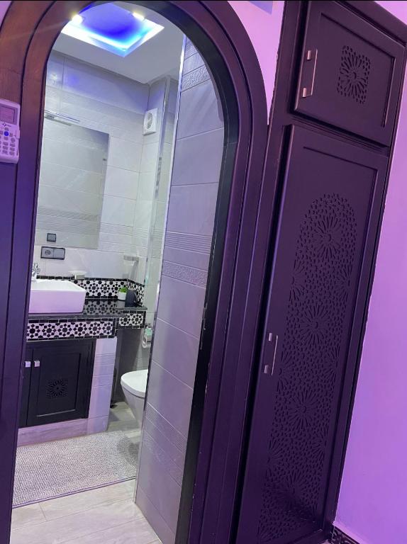 Koupelna v ubytování Riad El Palacio & Spa Chaouen