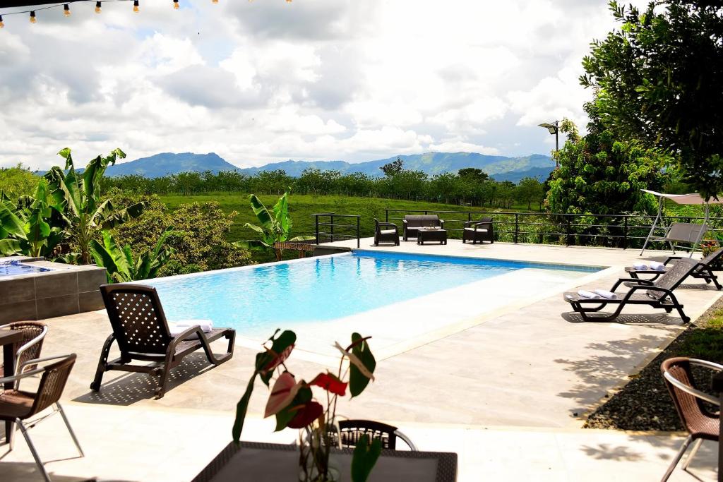 Piscina en o cerca de ORIGEN FINCA HOTEL