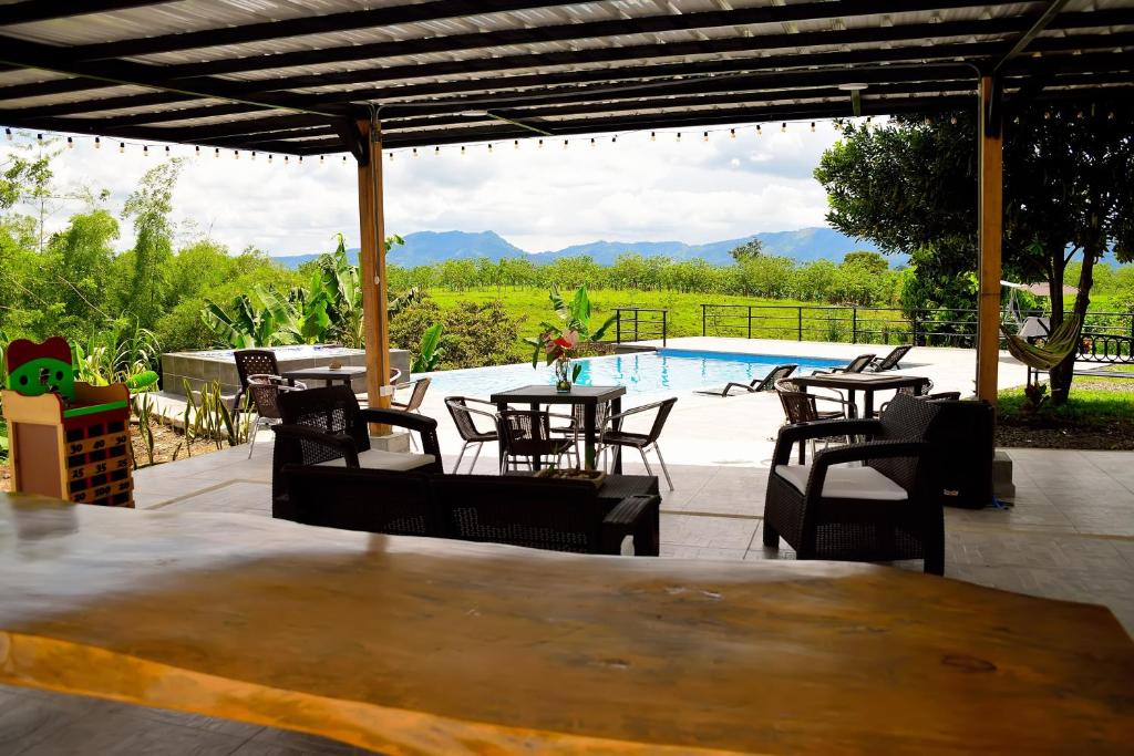 Piscina en o cerca de ORIGEN FINCA HOTEL