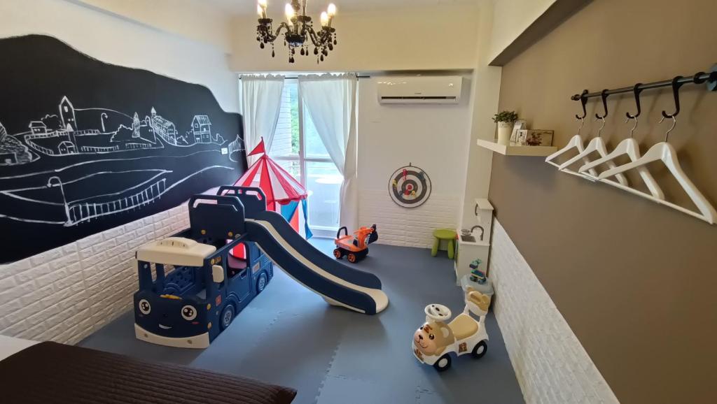 Fitness centrum a/nebo fitness zařízení v ubytování 仲夏墾丁親子民宿