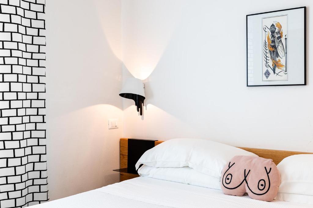 Postel nebo postele na pokoji v ubytování Sleep B&B