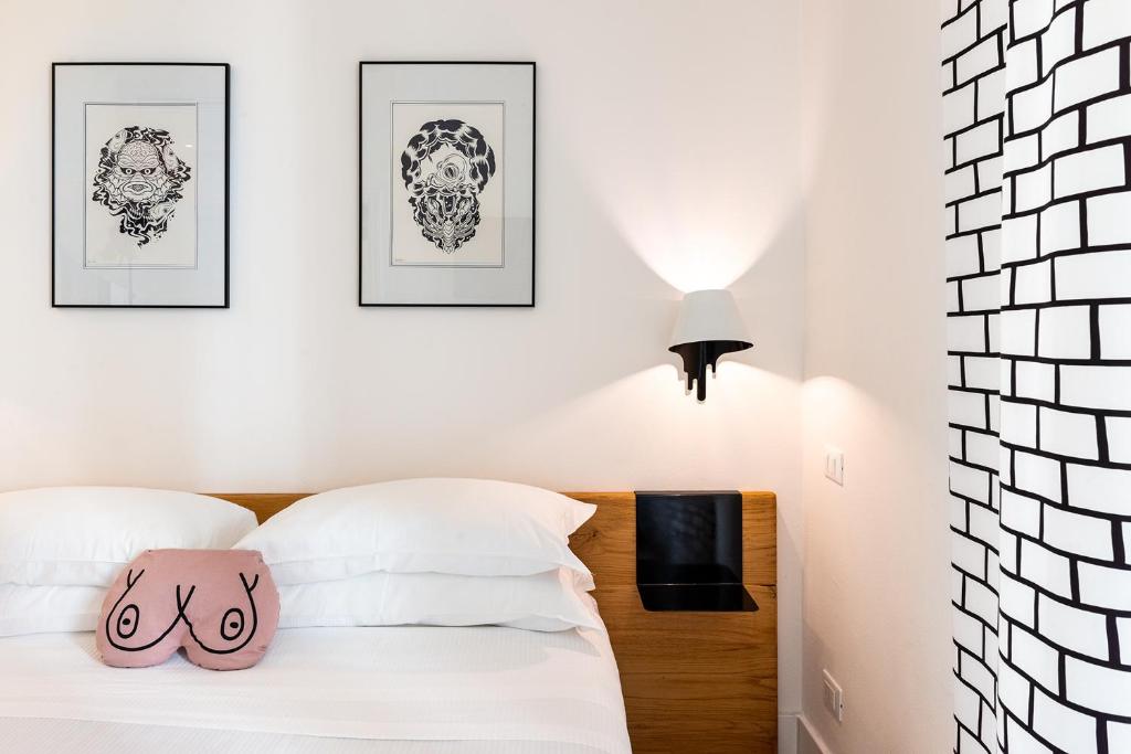 Postel nebo postele na pokoji v ubytování Sleep B&B