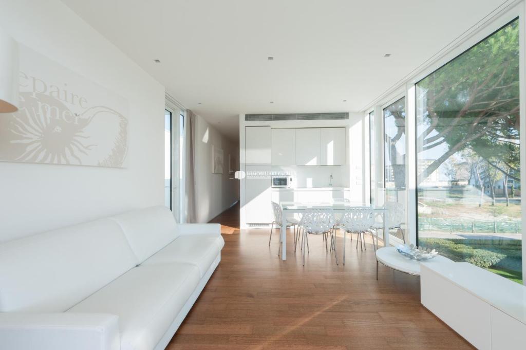 Część wypoczynkowa w obiekcie Jesolo Lido Village Immobiliare Pacella