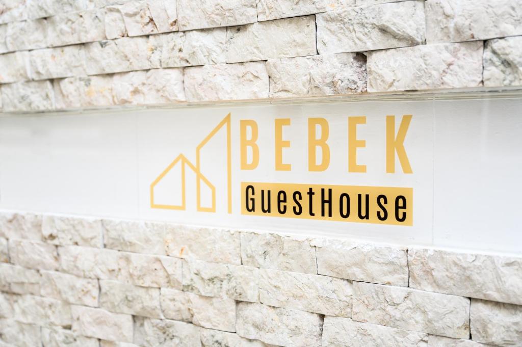 Certifikát, hodnocení, plakát nebo jiný dokument vystavený v ubytování Guesthouse Bebek