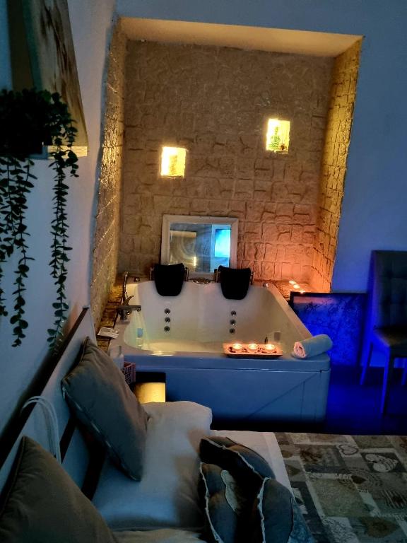 Posedenie v ubytovaní B&B Napoli Centrale Room&Jacuzzi