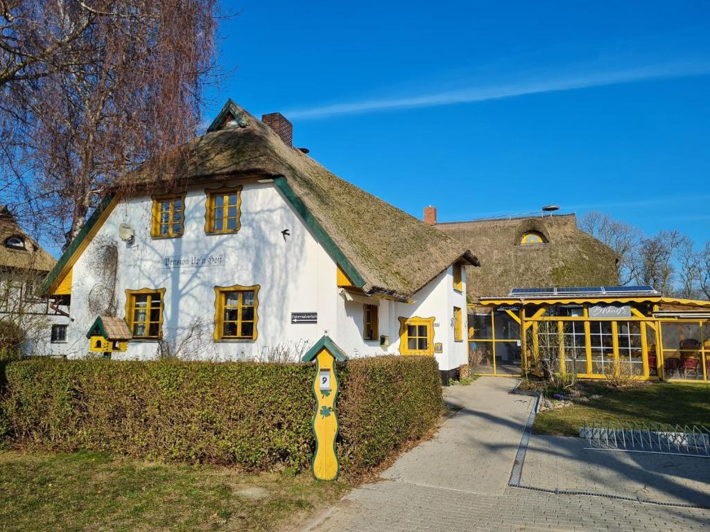Budova, kde se aparthotel nachází
