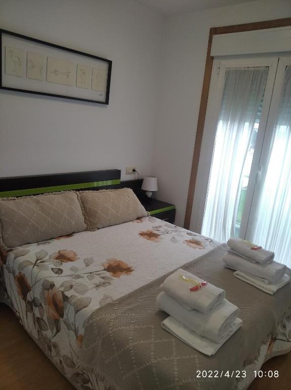 Posteľ alebo postele v izbe v ubytovaní apartamento melide