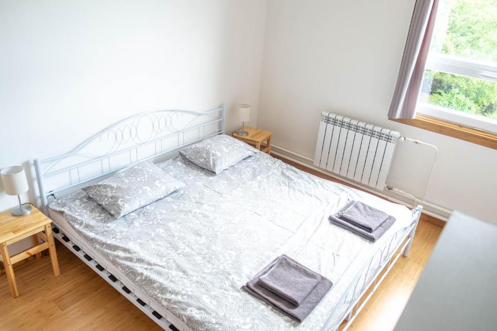 Postel nebo postele na pokoji v ubytování Penzion Starý dvůr