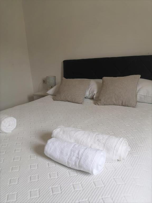 Postel nebo postele na pokoji v ubytování Apartments Tanja