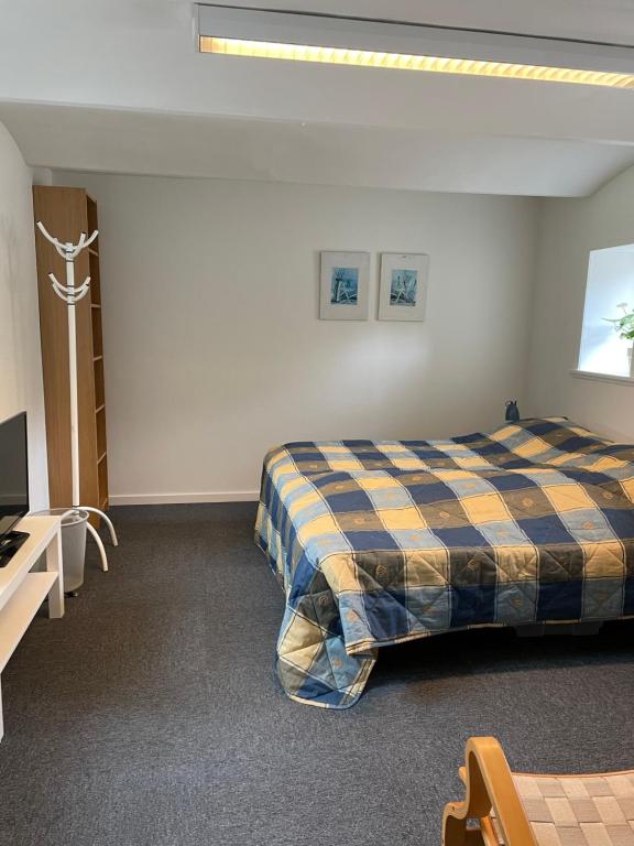 Postel nebo postele na pokoji v ubytování Granly-Vorbasse B&B