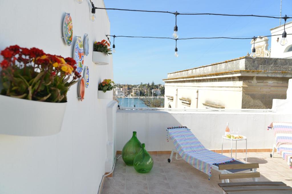 Balkon lub taras w obiekcie Puntamare