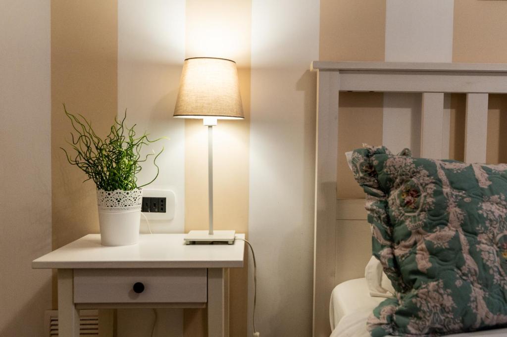 Posezení v ubytování B&B Le Sorelle