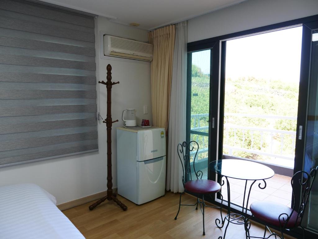 Balkón nebo terasa v ubytování Hera Castle Pension