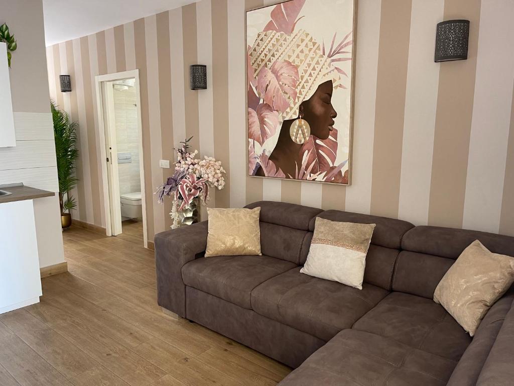 Posedenie v ubytovaní Luxury Apartment fronte piscina Mareverde A&V Costa Adeje
