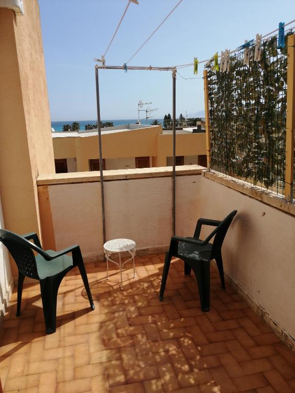 Balkón alebo terasa v ubytovaní Le Rocce Holiday Rooms