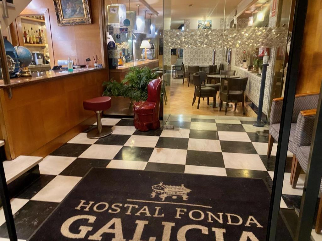 Restaurace v ubytování HOSTAL GALICIA CARDEDEU