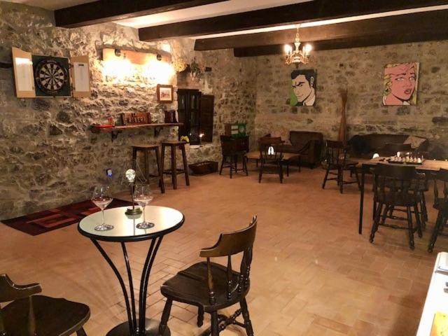 Restaurace v ubytování La Ribera de Pría