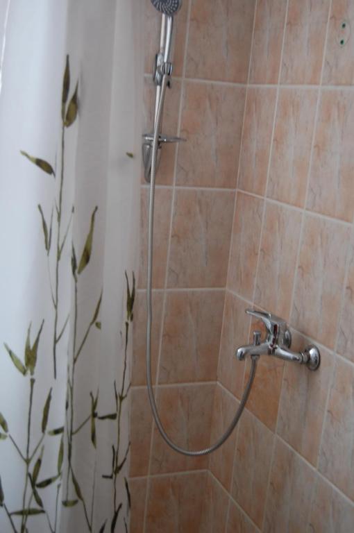 Koupelna v ubytování Hotel Bucegi Portile Regatului