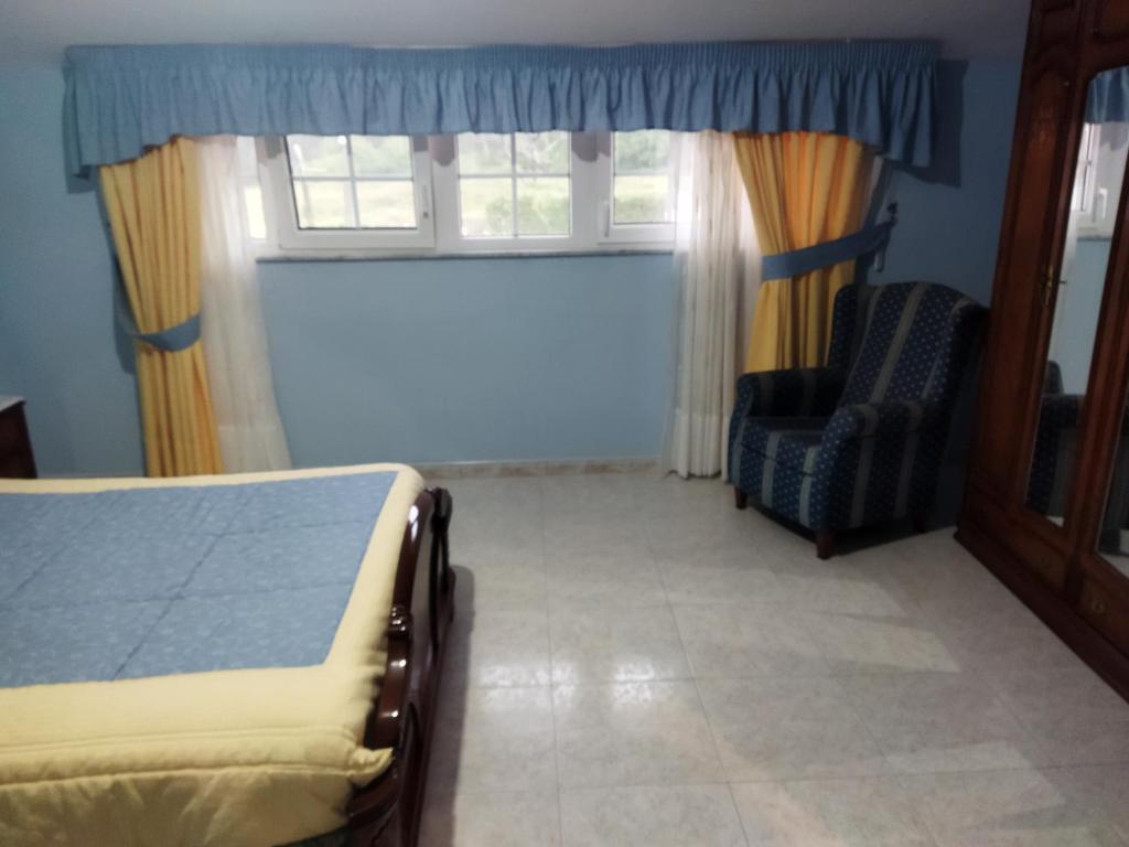 Posteľ alebo postele v izbe v ubytovaní Apartamento Mar de Fóra