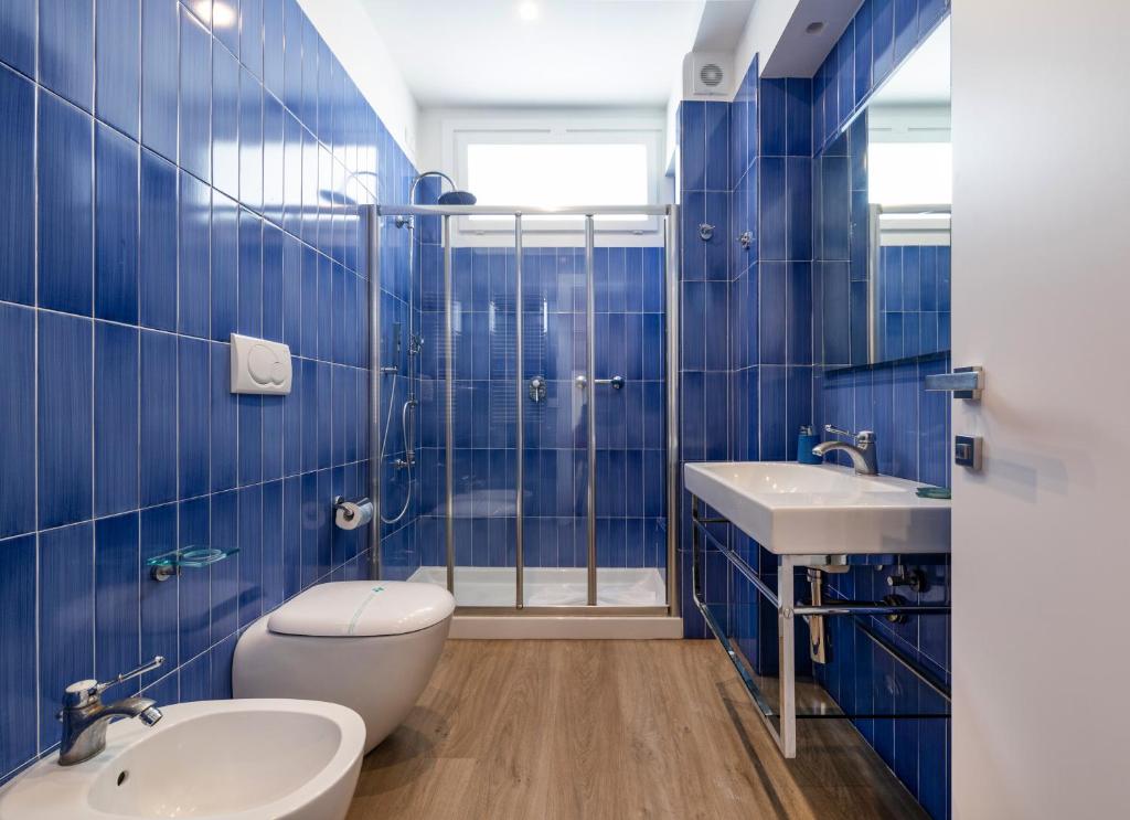 Koupelna v ubytování Hotel Sorrento City