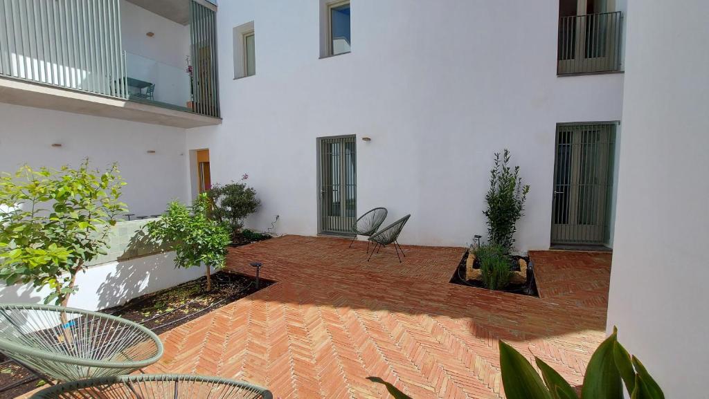 Balkón alebo terasa v ubytovaní Patio del Lino