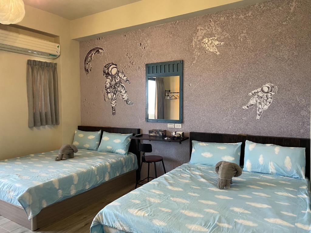 Postel nebo postele na pokoji v ubytování Island Nook B&B
