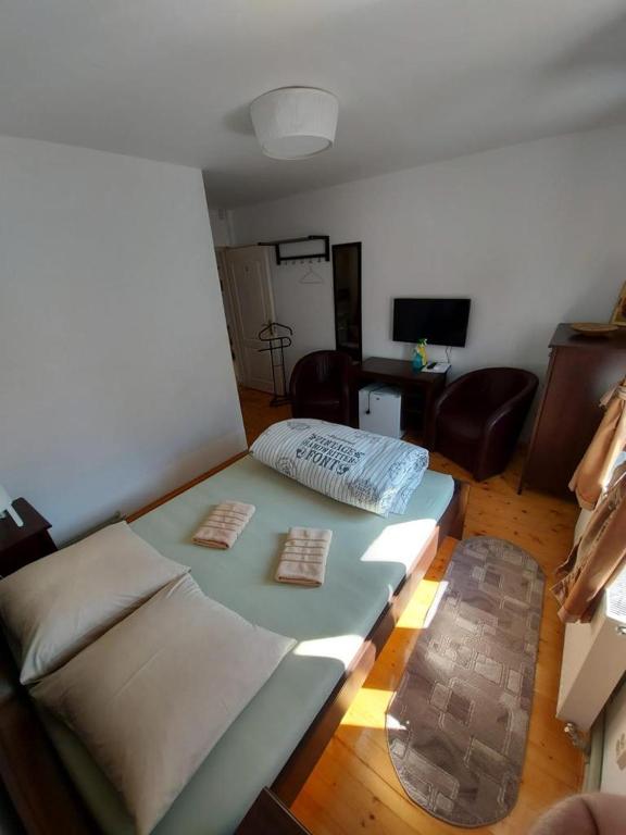 Postel nebo postele na pokoji v ubytování Casa Sarti