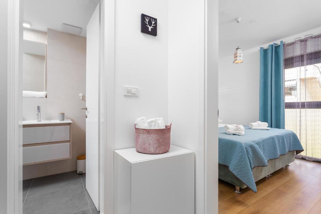 Posteľ alebo postele v izbe v ubytovaní Villa Mare's 2